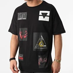 Nouveau ⭐ Tee 👚 Shirt LL301 Noir de Ikao ⌛