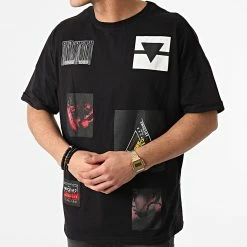 Nouveau ⭐ Tee 👚 Shirt LL301 Noir de Ikao ⌛ -Ikao Soldes Boutique ikao 251461 LL301 BLACK 20210212T155753 03