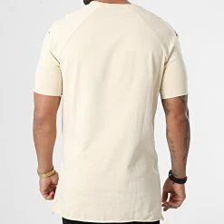 Grosses soldes 🎁 Tee 👕 Shirt Poches Oversize LL403 Ecru de Ikao 😍 -Ikao Soldes Boutique ikao 256580 LL403 BEIGE 20210312T112813 04