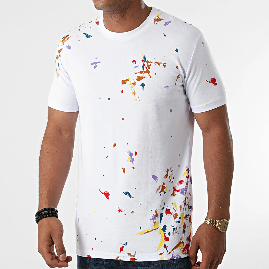 Grosses soldes 😀 Tee 👚 Shirt LL458 Blanc de Ikao 🔥 3 Grosses soldes 😀 Tee 👚 Shirt LL458 Blanc de Ikao 🔥