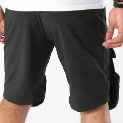 Budget ✨ Short Cargo LL448 Noir de Ikao 🔔 -Ikao Soldes Boutique ikao 271636 LL448 BLACK 20210625T155034 04