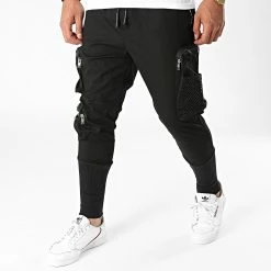 Budget 🥰 Pantalon Jogging LL471 Noir de Ikao 🎉