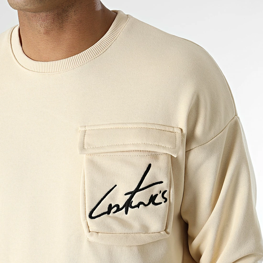 Sortie 🧨 Ensemble De Survetement LL498 Beige de Ikao 🥰 5 Sortie 🧨 Ensemble De Survetement LL498 Beige de Ikao 🥰 – Image 3