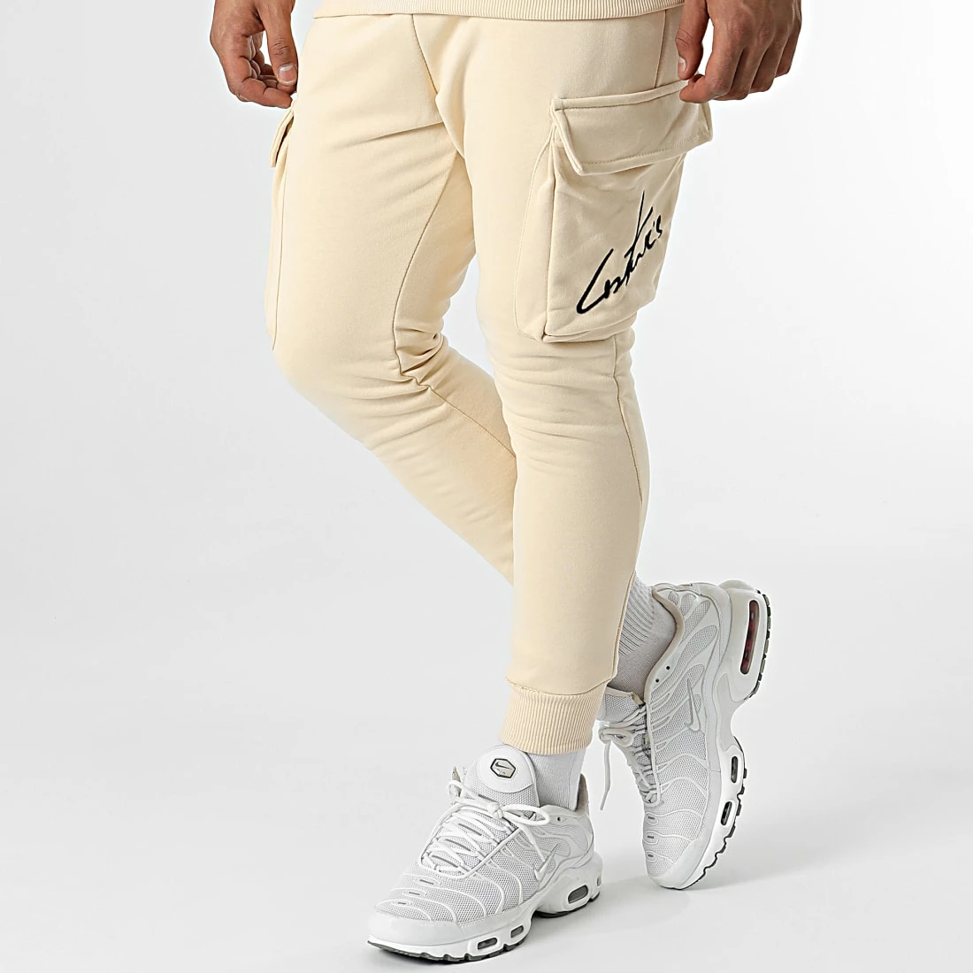 Sortie 🧨 Ensemble De Survetement LL498 Beige de Ikao 🥰 6 Sortie 🧨 Ensemble De Survetement LL498 Beige de Ikao 🥰 – Image 4