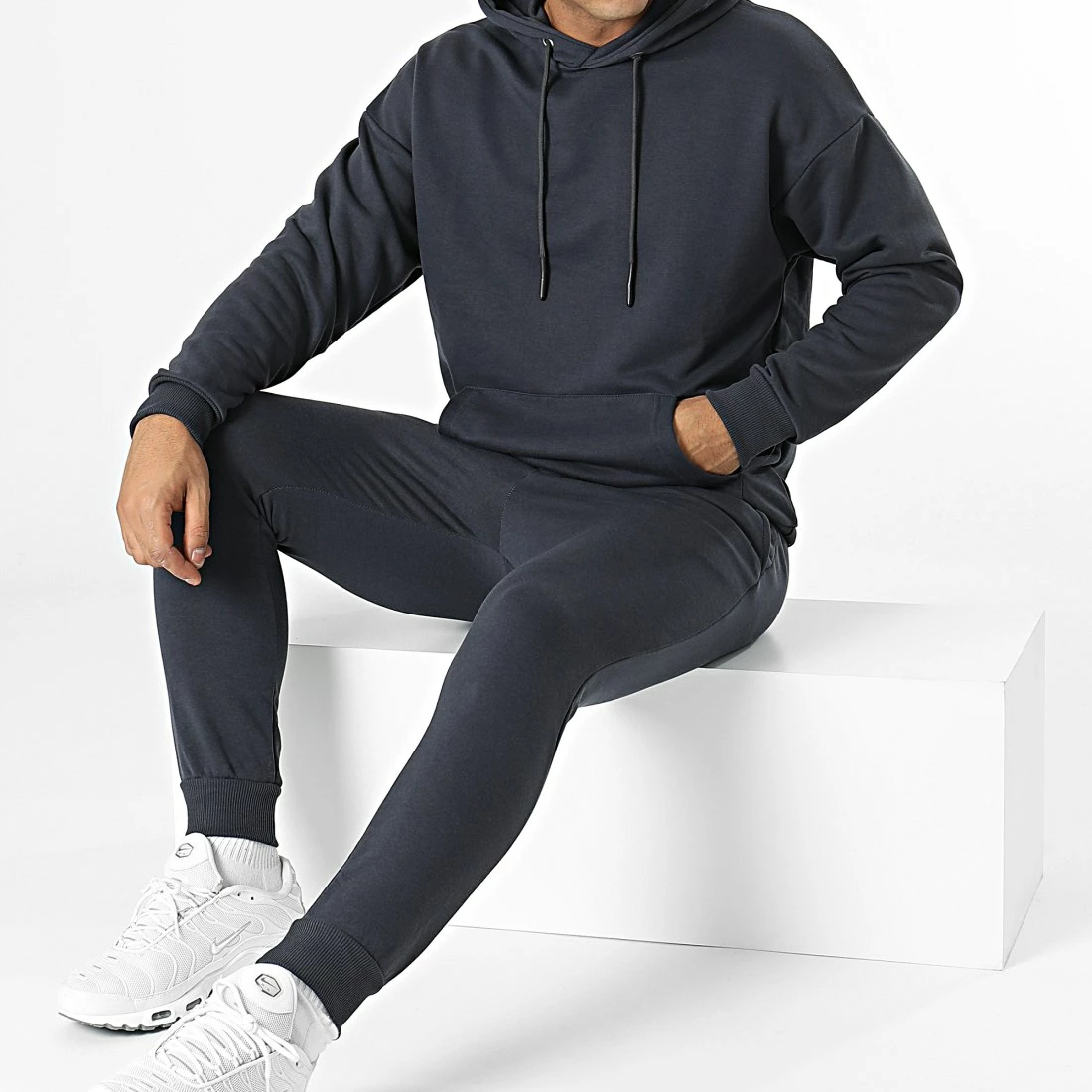 Remise 😍 Ensemble De Survetement LL476 Gris Anthracite de Ikao 🧨 3 Remise 😍 Ensemble De Survetement LL476 Gris Anthracite de Ikao 🧨