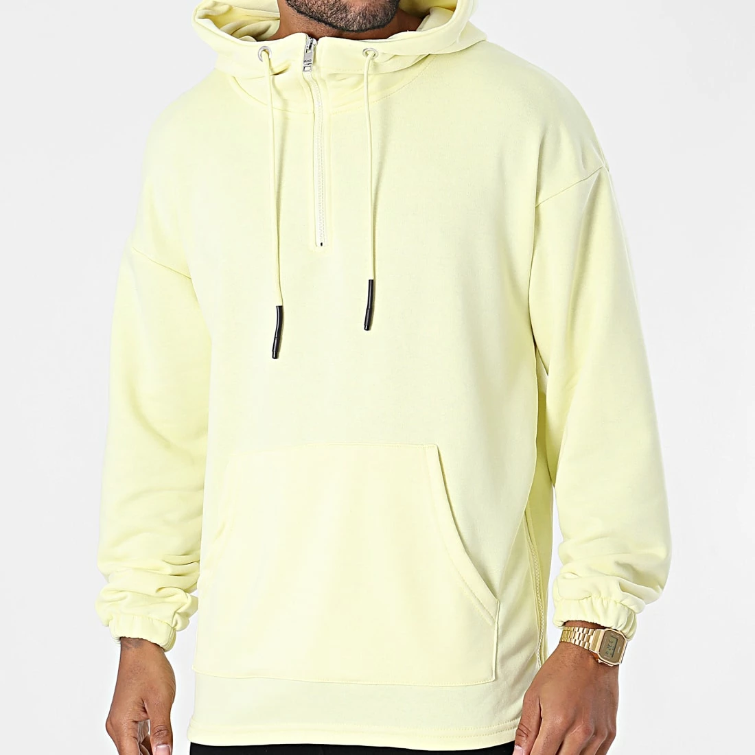 Offres 🧨 Sweat Capuche LL489 Jaune de Ikao ⭐ 3 Offres 🧨 Sweat Capuche LL489 Jaune de Ikao ⭐