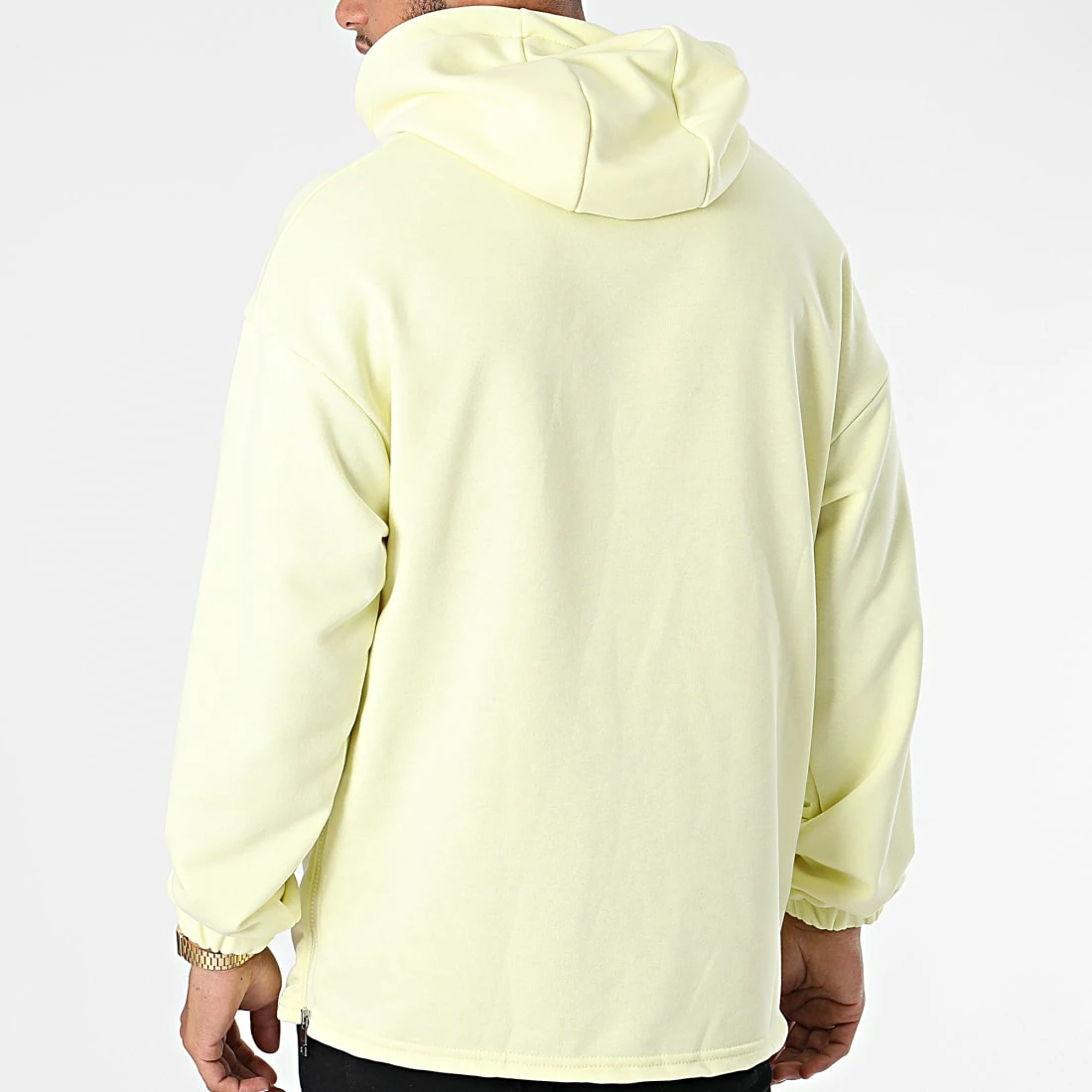 Offres 🧨 Sweat Capuche LL489 Jaune de Ikao ⭐ 6 Offres 🧨 Sweat Capuche LL489 Jaune de Ikao ⭐ – Image 4