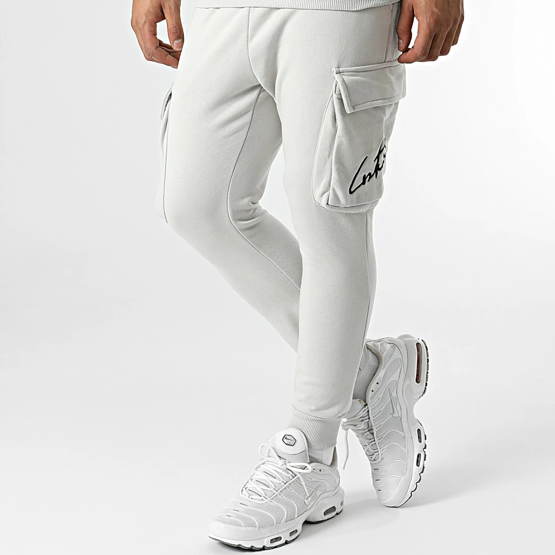 Promo ❤️ Ensemble De Survetement LL498 Gris Clair de Ikao 🔥 6 Promo ❤️ Ensemble De Survetement LL498 Gris Clair de Ikao 🔥 – Image 4