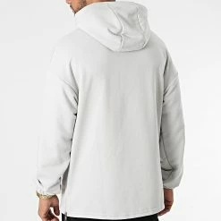 Meilleur prix 🔔 Sweat Capuche LL489 Gris Clair de Ikao 🛒 -Ikao Soldes Boutique ikao 282992 LL489 STONE 20210908T164414 04