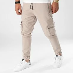 Meilleur prix 🔥 Jogger Pant LL135 Beige de Ikao ✨