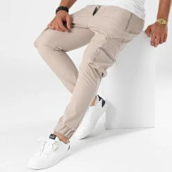 Meilleur prix 🔥 Jogger Pant LL135 Beige de Ikao ✨ -Ikao Soldes Boutique ikao 282993 LL135 BEIGE 20210913T151608 03
