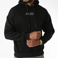 Coupon 🌟 Sweat Capuche LL487 Noir Réfléchissant de Ikao 😉 -Ikao Soldes Boutique ikao 283034 LL487 BLACK 20210914T161827 03