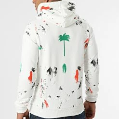 Meilleur prix 😉 Sweat Capuche LL481 Ecru de Ikao ⭐ -Ikao Soldes Boutique ikao 284516 LL481 ECRU 20210916T152820 04