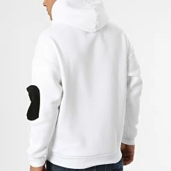 Top 10 🧨 Sweat Capuche LL505 Blanc de Ikao ⭐ -Ikao Soldes Boutique ikao 284517 LL505 WHITE 20210916T153244 04