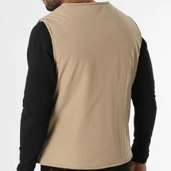 Budget 🌟 Gilet LL495 Beige de Ikao 👍 -Ikao Soldes Boutique ikao 284519 LL495 BEIGE 20210915T162813 04