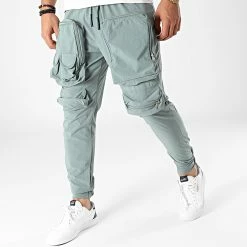 Meilleur prix ✨ Jogger Pant LL454 Vert de Ikao 🤩