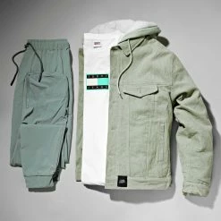 Meilleur prix ✨ Jogger Pant LL454 Vert de Ikao 🤩 -Ikao Soldes Boutique ikao 284522 LL454 MINT 20211108T142055 05