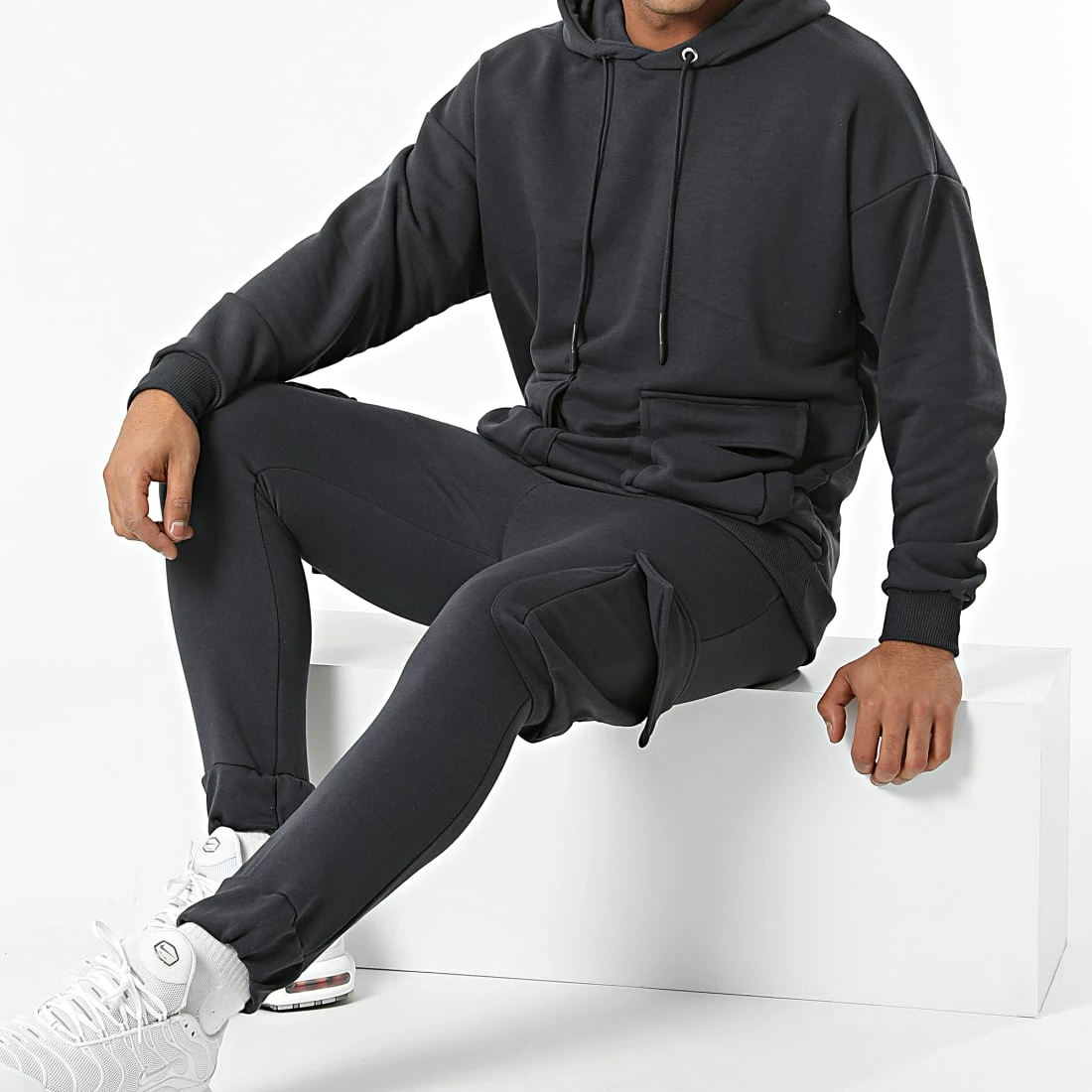 Meilleur prix 🎁 Ensemble De Survêtement LL521 Gris Anthracite de Ikao ⭐ 3 Meilleur prix 🎁 Ensemble De Survêtement LL521 Gris Anthracite de Ikao ⭐