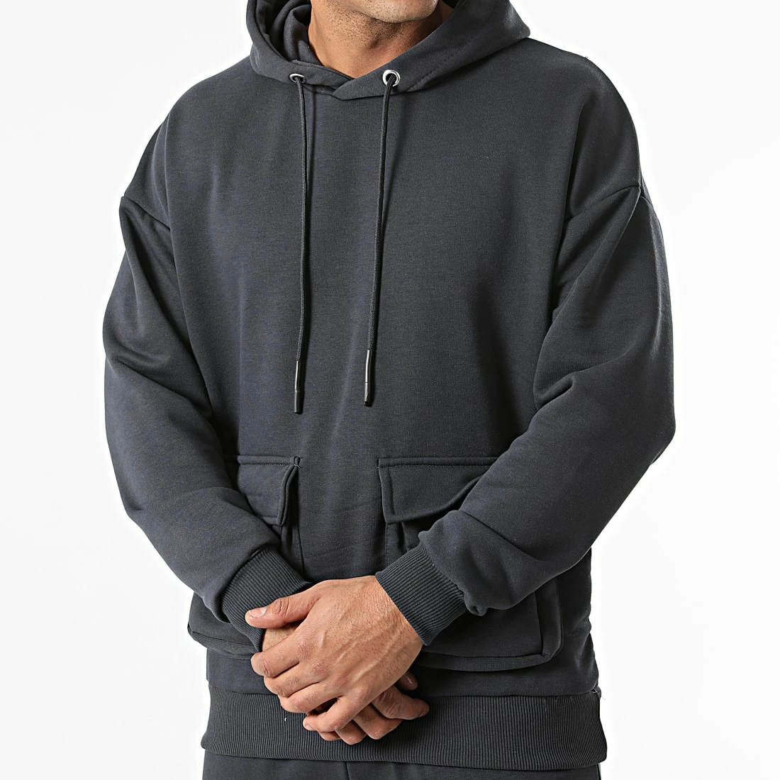 Meilleur prix 🎁 Ensemble De Survêtement LL521 Gris Anthracite de Ikao ⭐ 4 Meilleur prix 🎁 Ensemble De Survêtement LL521 Gris Anthracite de Ikao ⭐ – Image 2