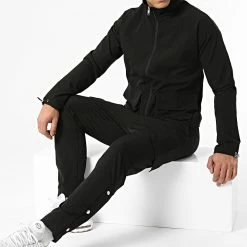 Meilleure affaire 🧨 Ensemble De Survêtement LL500 Noir de Ikao 😍