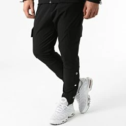 Meilleure affaire 🧨 Ensemble De Survêtement LL500 Noir de Ikao 😍 -Ikao Soldes Boutique ikao 292133 LL500 BLACK 20211118T143311 04