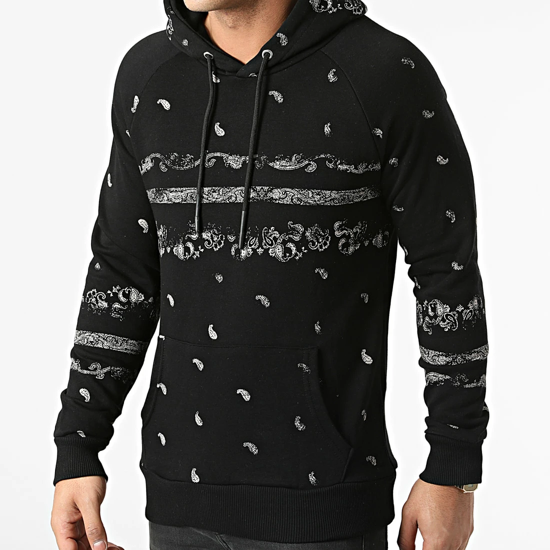 Top 10 🌟 Sweat Capuche Bandana F641 Noir de Ikao 🧨 3 Top 10 🌟 Sweat Capuche Bandana F641 Noir de Ikao 🧨