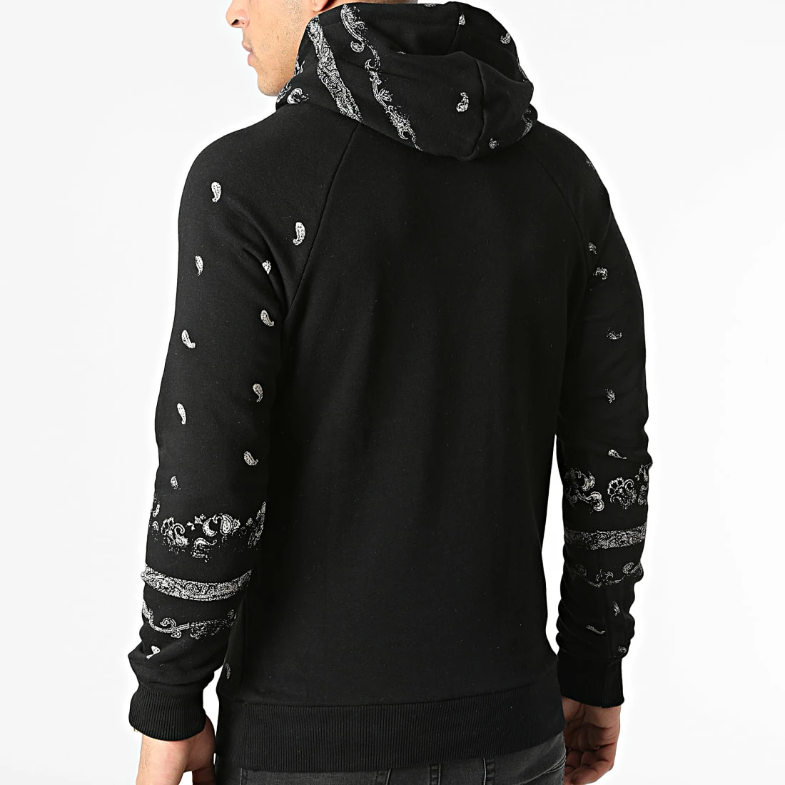 Top 10 🌟 Sweat Capuche Bandana F641 Noir de Ikao 🧨 6 Top 10 🌟 Sweat Capuche Bandana F641 Noir de Ikao 🧨 – Image 4