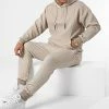 Offres 💯 Ensemble De Survêtement LL537 Beige de Ikao 🔥 -Ikao Soldes Boutique ikao 292159 LL537 BEIGE 20211119T143632 01