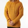 Promo 🧨 Pull Capuche T3809 Moutarde de Ikao 😍 -Ikao Soldes Boutique ikao 292172 T3809 HARDAL 20211118T151607 01