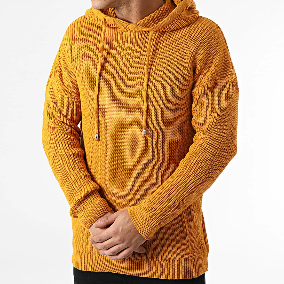 Promo 🧨 Pull Capuche T3809 Moutarde de Ikao 😍 3 Promo 🧨 Pull Capuche T3809 Moutarde de Ikao 😍