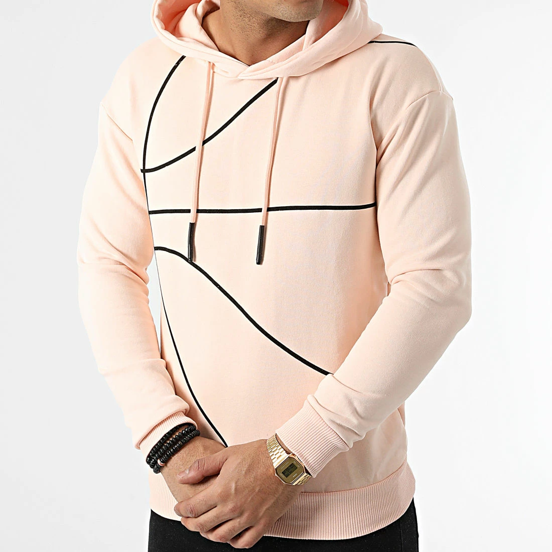 Grosses soldes 🛒 Sweat Capuche LL473 Rose Clair de Ikao 🛒 5 Grosses soldes 🛒 Sweat Capuche LL473 Rose Clair de Ikao 🛒 – Image 3