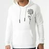Coupon 🎁 Sweat Capuche LL474 Blanc de Ikao 😀