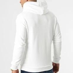 Coupon 🎁 Sweat Capuche LL474 Blanc de Ikao 😀 -Ikao Soldes Boutique ikao 292193 LL474 EECRU 20211118T152554 04