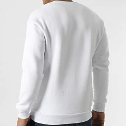 Grosses soldes 🥰 Sweat Crewneck LL546 Blanc de Ikao 🛒 -Ikao Soldes Boutique ikao 294643 LL546 WHITE 20211210T150333 04