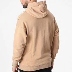 Le moins cher ✨ Sweat Zippé Capuche LL509 Beige de Ikao 😉 -Ikao Soldes Boutique ikao 296595 LL509 K BEIGE 20211229T164226 04