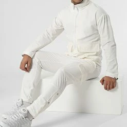 Vente flash 🥰 Ensemble De Survêtement LL500 Blanc de Ikao 🛒