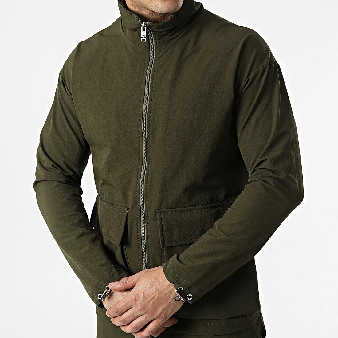 Meilleur prix 🎉 Ensemble De Survetement LL500 Vert Kaki de Ikao 🔥 5 Meilleur prix 🎉 Ensemble De Survetement LL500 Vert Kaki de Ikao 🔥 – Image 3