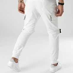 Tout neuf 😀 Jogger Pant LL516 Blanc de Ikao ⌛ -Ikao Soldes Boutique ikao 296614 LL516 WHITE 20211223T161014 04