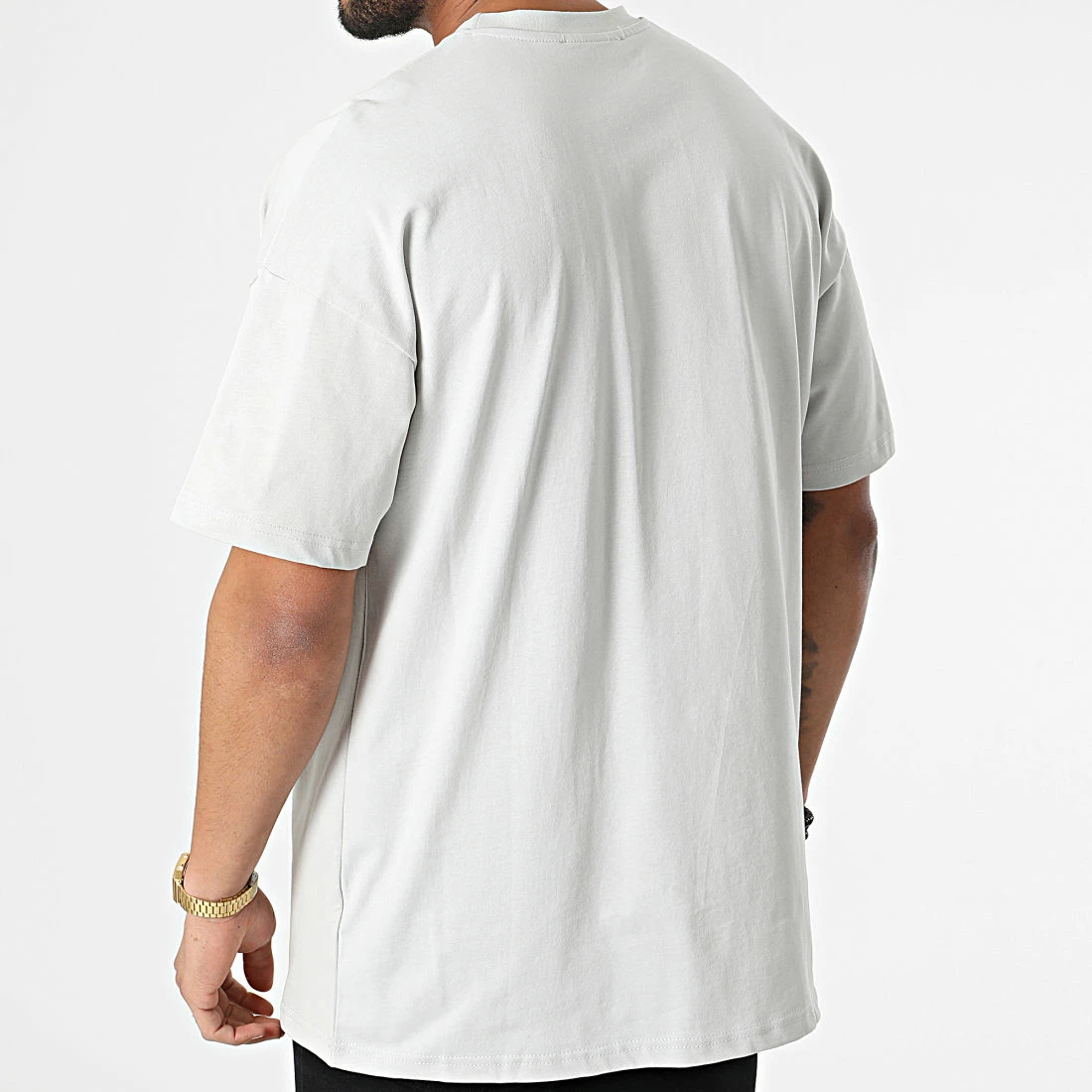 Coupon 😀 Tee 👕 Shirt Oversize Poche LL625 Gris de Ikao 👏 6 Coupon 😀 Tee 👕 Shirt Oversize Poche LL625 Gris de Ikao 👏 – Image 4