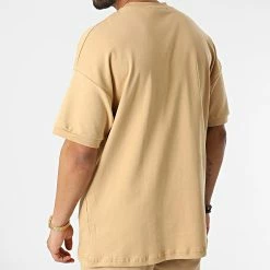 Nouveau 🛒 Ensemble Tee 👕 Shirt Et Short Jogging LL607 Camel de Ikao 🎁 -Ikao Soldes Boutique ikao 302535 LL607 K BEIGE 20220210T140339 05
