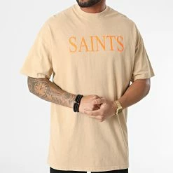 Meilleure affaire 💯 Tee 👚 Shirt Oversize LL633 Camel de Ikao 🔔 -Ikao Soldes Boutique ikao 302541 LL633 BEIGE 20220210T141414 03