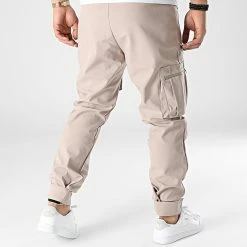 Acheter 🎉 Pantalon Cargo LL622 Beige de Ikao 🔥 -Ikao Soldes Boutique ikao 302566 LL622 BEIGE 20220304T144502 04