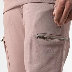 Meilleur prix ✨ Ensemble De Survetement LL638 Rose de Ikao ⌛ -Ikao Soldes Boutique ikao 302573 LL638 SALMON 20220217T155730 03