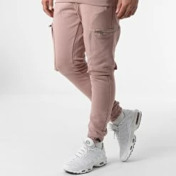 Meilleur prix ✨ Ensemble De Survetement LL638 Rose de Ikao ⌛ -Ikao Soldes Boutique ikao 302573 LL638 SALMON 20220217T155732 04