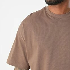 De gros 🎁 Tee 👕 Shirt LL634 Marron de Ikao 🥰 -Ikao Soldes Boutique ikao 302615 LL634 BROWN 20220210T141320 02