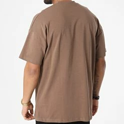 De gros 🎁 Tee 👕 Shirt LL634 Marron de Ikao 🥰 -Ikao Soldes Boutique ikao 302615 LL634 BROWN 20220210T141322 04