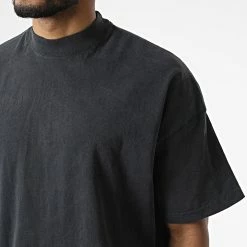 Promo 😀 Ensemble Tee 👕 Shirt Et Short Jogging LL635 Noir de Ikao 👏 -Ikao Soldes Boutique ikao 302623 LL635 BLACK 20220217T150517 03