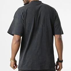 Promo 😀 Ensemble Tee 👕 Shirt Et Short Jogging LL635 Noir de Ikao 👏 -Ikao Soldes Boutique ikao 302623 LL635 BLACK 20220217T150518 04