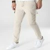 Promo 🎉 Pantalon Cargo LL623 Beige de Ikao ❤️ -Ikao Soldes Boutique ikao 302692 LL623 BEIGE 20220223T142741 01
