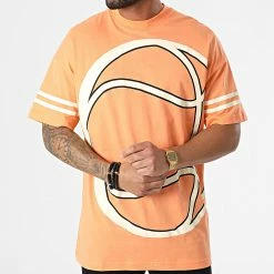 Grosses soldes ❤️ Tee 👕 Shirt LL628 Orange de Ikao ⭐ -Ikao Soldes Boutique ikao 302693 LL628 ORANGE 20220210T140803 03